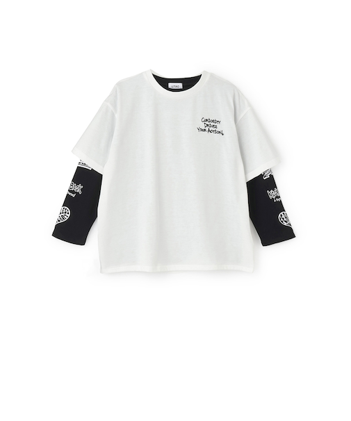 【LTXC/速乾】ルーズTシャツレイヤードセット