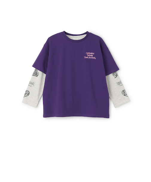 【LTXC/速乾】ルーズTシャツレイヤードセット