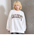 【LTXC】柄ロゴアップリケルーズスウェット