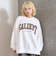 【LTXC】柄ロゴアップリケルーズスウェット