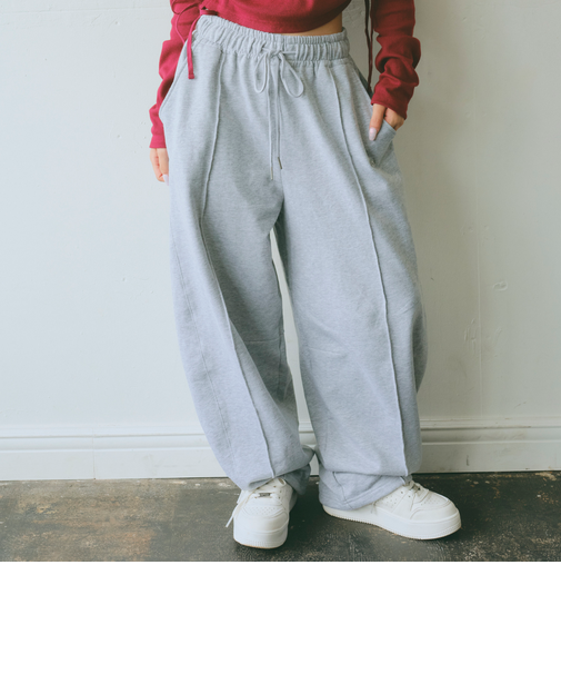 【LTXC】カーブスウェットパンツ