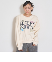 【7days】ロゴワッペントレーナー