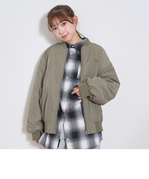 リバーシブルMA1