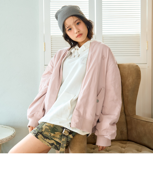 リバーシブルMA1