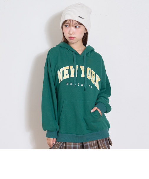 【LTXC】カレッジルーズパーカー