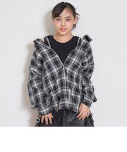 2WAY長袖チェックシャツSET