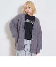 【LTXC】シャギーオーバーカーディガン