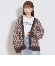 【LTXC】シャギーオーバーカーディガン