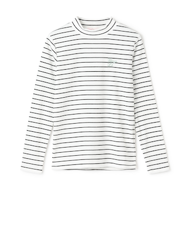 【7ｄａｙｓ】ハイネックテレコTシャツ