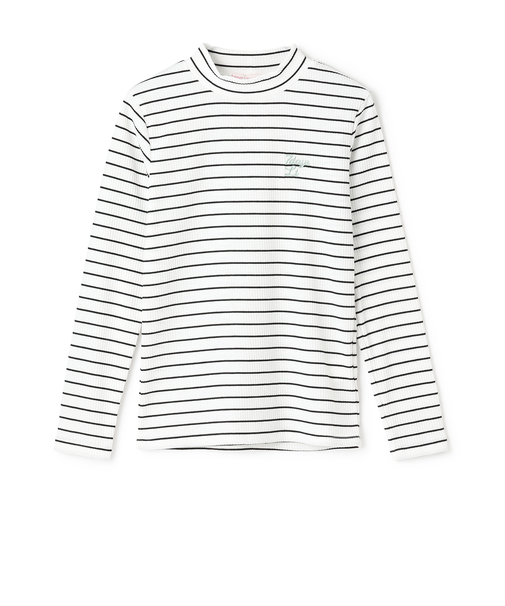 【7ｄａｙｓ】ハイネックテレコTシャツ