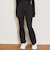 【LTXC】【ストレッチ】ラク盛れカットフレアパンツ