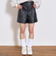 【LTXC】合皮ショートパンツ