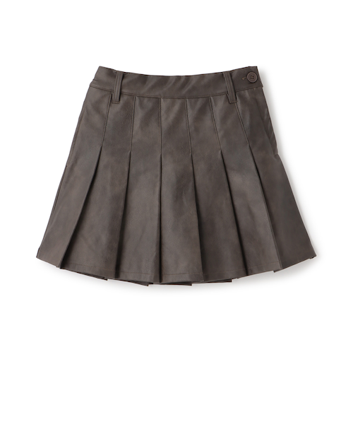 LTXC】合皮プリーツスカート｜ラブトキシックの通販｜&mall