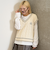 ケーブルニットTシャツSET