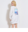 フォトバックプリントプルワンピース