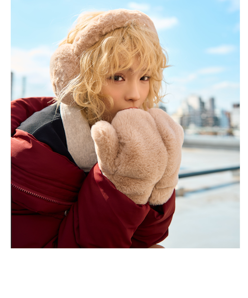 フェイクファー手袋｜ラブトキシックの通販｜&mall（アンドモール