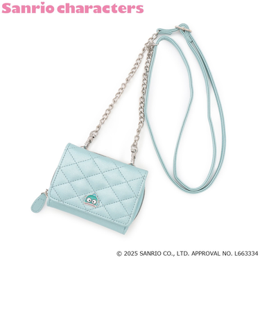 【サンリオキャラクターズ】キラキラキルティングウォレット