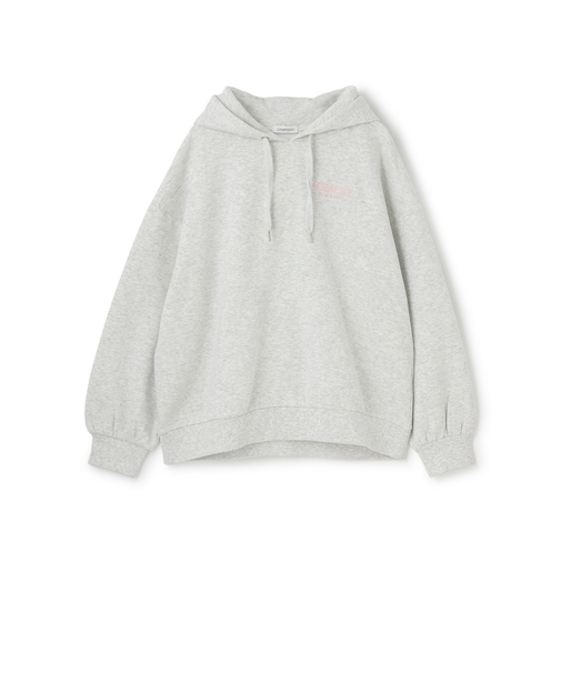 裏起毛フォトルーズパーカー