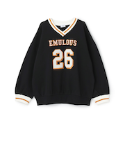 【LTXC】裏起毛ナンバールーズスウェット