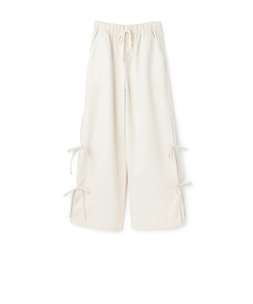 【吸水速乾】スリットリボンパンツ