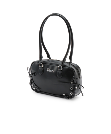 レースアップロングハンドルボストン