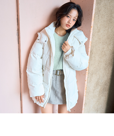 袖取り外しロングブルゾン