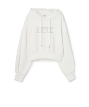 【LTXC】裏シャギークロップドパーカー