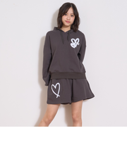 【LTXC】【綿100%】裏毛バックスプレーセットアップ