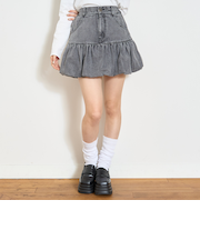 【LTXC】デニムバルーンスカート