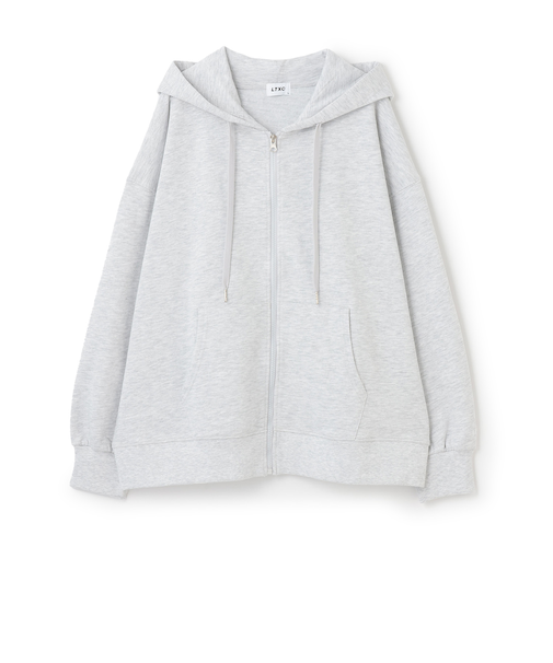 【裏起毛】C100%ZIPパーカ