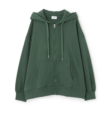 【裏起毛】C100%ZIPパーカ