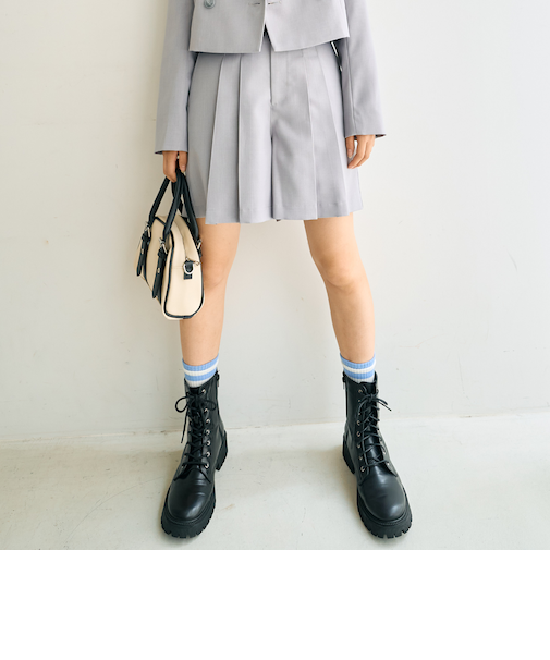 【卒服・セレモニー】プリーツキュロット