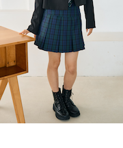 【卒服・セレモニー】ボックスプリーツスカパン