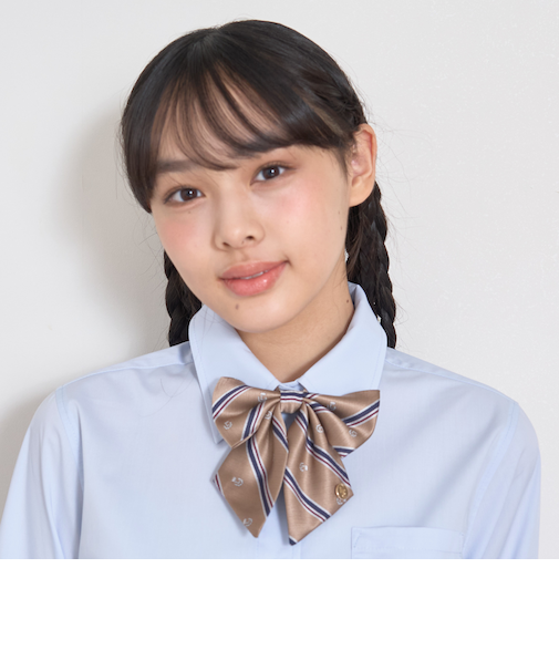 【卒服・セレモニー】レジメンタル柄リボンタイ