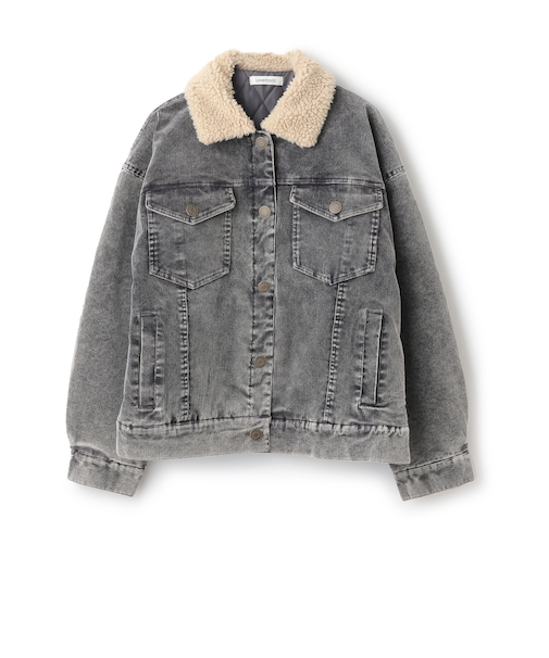 裏キルトコーデュロイブルゾン