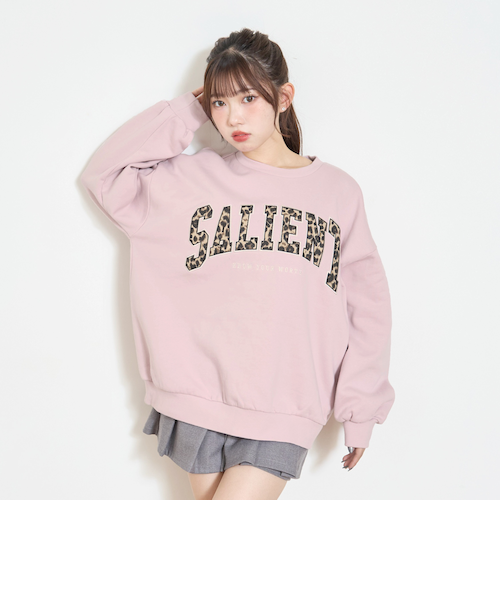 LTXC】【裏起毛】柄ロゴアップリケプルオーバー｜ラブトキシックの通販