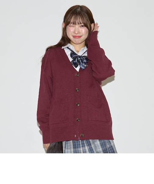 【ラブトキガールコラボ】スクールカーディガン