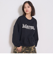 立体ロゴ刺しゅうベーシックトレーナー