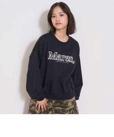 立体ロゴ刺しゅうベーシックトレーナー