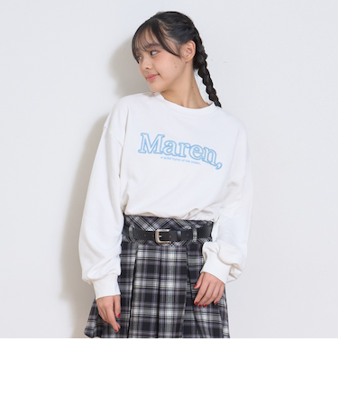 立体ロゴ刺しゅうベーシックトレーナー