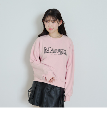 立体ロゴ刺しゅうベーシックトレーナー