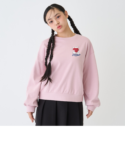 7days】クマハートトレーナー｜ラブトキシックの通販｜&mall（アンド