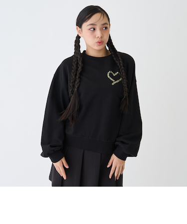 【7days】ロゴハートトレーナー