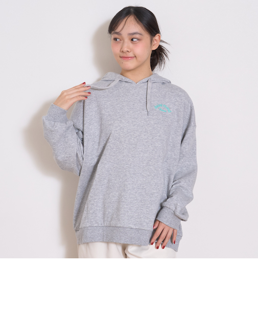 【LTXC】ロゴ発泡パーカ