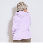 【LTXC】ロゴ発泡パーカ