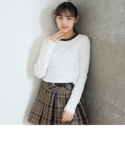 【抗菌防臭】テレコ長袖T