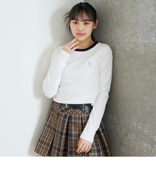 【抗菌防臭】テレコ長袖T