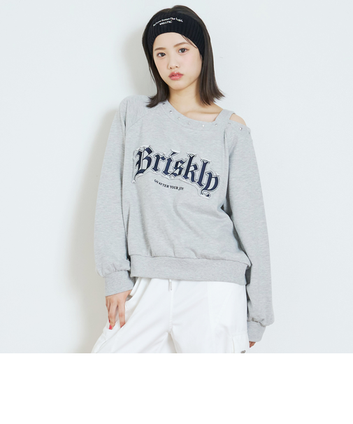 【LTXC/綿100%】ワンショルプルオーバー