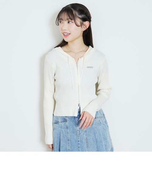 LTXC】【アラエル】リブZIPパーカー｜ラブトキシックの通販｜&mall