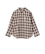 ルーズチェックシャツ